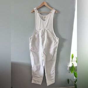 Madewell Kangaroo Pocket Maternity Overalls
